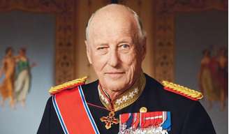 Harald V esteve duas vezes no Brasil: a primeira, em 1964, quando era príncipe, e a segunda, em 2003, já como rei da Noruega