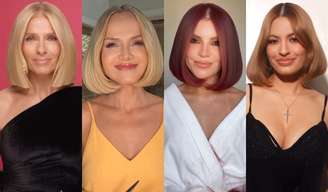 Adriane Galisteu, Eliana, Gkay e Beatriz Reis entraram na brincadeira e compartilharam as transformações