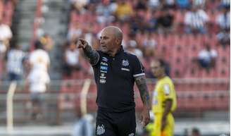Sampaoli comanda o Santos na derrota para o Ituano