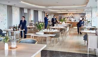 Geranium: o atual melhor restaurante do mundo fica no oitavo andar do Parken, estádio da seleção dinamarquesa de futebol.