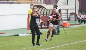 Tatiele Silveira foi campeão brasileira pela Ferroviária antes de chegar ao Santos (Foto:Tiago Pavini/Ferroviária SA)