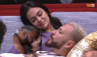 Fred e Larissa agitaram os fãs do 'BBB 23'.