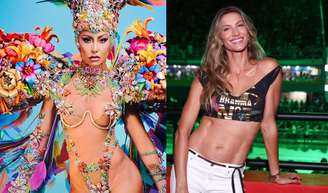 Gisele e Sabrina Sato: comparar looks no Carnaval das famosas é uma cilada e te contamos o porquê!.