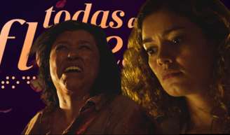 O que acontece com Zoé (Regina Casé) em 'Todas as Flores'? Final da bandida está nas mãos de Maíra (Sophie Charlotte). a sua filha renegada e abandonada cega.