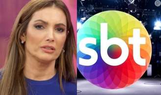 Abordada por repórter do SBT, Patrícia Poeta da invertida em resposta para pergunta cabeluda.