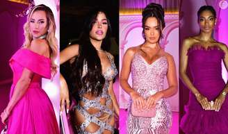 Vestido de festa rosa ou macacão brilhante? 8 looks da 'Pink Party da Flay' para te inspirar no próximo casamento.