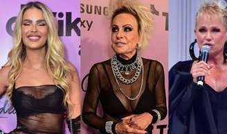 Ana Maria Braga de transparência, Xuxa e Yasmin Brunet de all black e mais: os looks dos famosos para premiação.