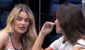 'BBB 24': Yasmin Brunet e Vanessa Lopes conversam e selam a paz.