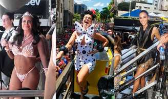 Carnaval 2024: veja looks de famosas para curtir a folia pelo Brasil!.