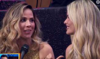 Wanessa Camargo explica porque demorou a reencontrar Yasmin Brunet em final do 'BBB 24'.