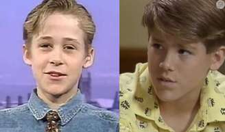 No começo dos anos 90, esses dois meninos começavam na TV e hoje são dois astros de Hollywood.
