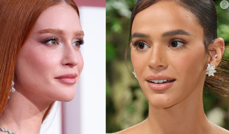 Bruna Marquezine enaltece Marina Ruy Barbosa anos após rumores de rixa e web crava: 'Essa volta a gente quer'.