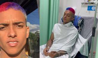 MC Brinquedo revela que sofreu grave acidente de carro.