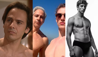 Edson Fieschi, hoje com 60 anos, assume namoro com modelo