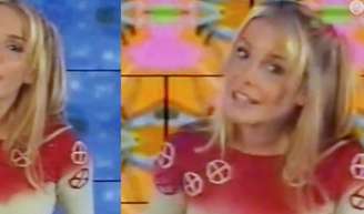Deborah Secco apresentou programa infantil na TV Globo em 2001.