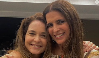 Claudia Abreu chama Malu Mader de 'grande amiga da vida' em aniversário, mas amizade quase foi arruinada por novela.