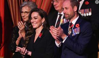 Kate Middleton faz primeira grande aparição ao lado de Príncipe William e a Família Real após fim da quimioterapia.