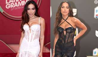 Economizou? Anitta 'reaproveita' look no Grammy Latino e web não perdoa: 'Pão-dura'.