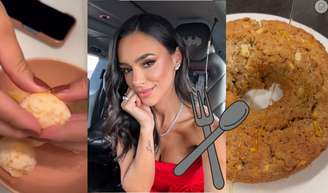 'Alô, Masterchef'! Elogiada por Neymar, Bruna Biancardi é fã de receitas fáceis - lista tem pão de queijo e bolo saudável.