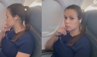 Mulher que se recusou a ceder lugar em avião bomba no Instagram e vira nova estrela da web; conheça Jeniffer Castro!.