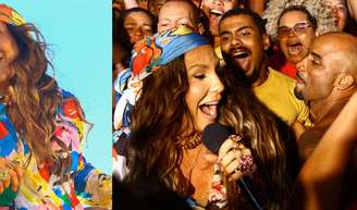 Rainha da Bahia! Ivete Sangalo arrasa com look vibrante e se joga no meio dos fãs durante gravação de novo EP; veja fotos.