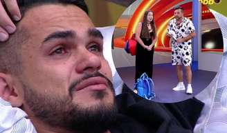 A ficha caiu! Após eliminação de Ed e Raissa, João Gabriel chora e se desespera com o rumo do 'BBB 25': 'Aliados saindo'.