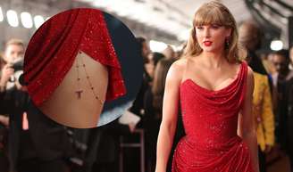 O look de Taylor Swift no Grammy trouxe como tendência um acessório que a gente nunca imaginava que sequer existia.