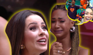 Aline chora ao ver Sandy e Junior dentro do ‘BBB 25’ e expõe detalhe do passado difícil com cantores: 'Entreguei copo no show só para assistir'.