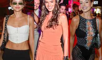 Agatha Moreira, a Luma de 'Mania de Você', se junta com Bruna Marquezine, Gi Lancellotti e mais famosos nos Ensaios da Anitta.