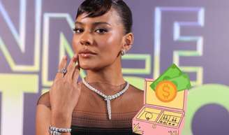 R$ 1,8 milhão em joias de ouro branco e diamantes: um raio-X completo dos acessórios de luxo de Bella Campos, a Maria de Fátima de 'Vale Tudo', ao lançar novela.