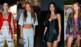 Lollapalooza Brasil 2025: veja os looks das famosas para o segundo dia de festival.