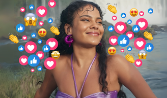 Surpreendeu! Web volta atrás e enaltece Bella Campos como Maria de Fátima na estreia de Vale Tudo: ‘Não tá ruim não’.