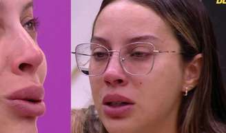 'No primeiro Paredão que eu for, eu saio': aos prantos, Renata desabafa com Maike após briga com Vinícius no Sincerão do 'BBB 25'.