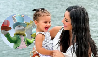 Bruna Biancardi recebeu críticas após organizar uma festa de Páscoa para a filha, Mavie.