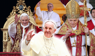 Nem bordados, nem tecidos brilhosos: o segredo oculto revelado por trás da batina branca do Papa Francisco.