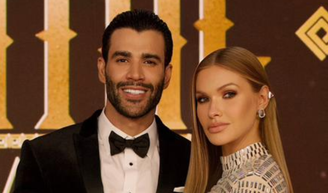 Andressa Suita revela que não está grávida do 3º filho com Gusttavo Lima e esclarece foto com mão na barriga: 'Apenas uma...'.