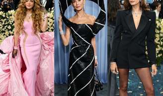 Shakira, Demi Moore, Hailey Bieber e mais: +20 looks desastrosos que não funcionaram no MET Gala 2025.