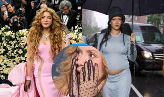 'Shakira boca de sacola': cantora comete GAFE e entrega nova gravidez de Rihanna no Met Gala 2025.