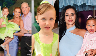 Presença de Bruna Biancardi, fantasia de Sininho e mais: 20 fotos do aniversário luxuoso de Vicky, filha de Roberto Justus e Ana Paula Siebert.