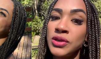 Ex-BBB Aline Patriarca abre o jogo sobre affair com Diogo e revela invasão de perfil: 'Não vou deixar pessoas ruins interferirem'.