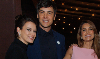 Flávia Alessandra e Bianca Bin aparecem juntas quase 10 anos após tapa na cara; web comemora: 'Só Walcyr para juntar'.