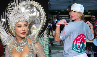 Rainha da Grande Rio, Virgínia tenta sambar na quadra, web não perdoa e cita até 'Vale Tudo': 'Foi com ela que Paolla aprendeu...'.