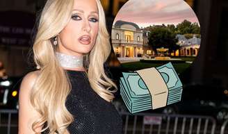 Após perder mansão de R$ 51 milhões em incêndio, Paris Hilton compra de ator famoso um imóvel de R$ 378 milhões com 20 banheiros.