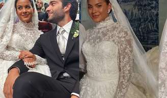 Vestido do casamento de Maria de Fátima em 'Vale Tudo' é criação de estilista brasileiro e já foi usado em noiva da alta sociedade. Veja preço!.