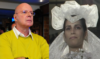 Quase ninguém sabe, mas Gilberto Braga, autor da primeira 'Vale Tudo', odiou o vestido de noiva de Maria de Fátima.