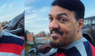 Após anos de loiro platinado, Belo surge com cabelo novo para nova novela da Globo, mas web não perdoa: 'Virou um CLT'.