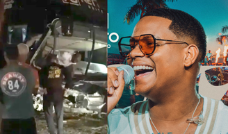 Acidente com ônibus do cantor Netto Brito deixa três mortos; uma das vítimas é da equipe do artista: 'Irmão de estrada'.