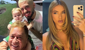 'Não sei e não quero saber': Leonardo quebra o silêncio sobre fim do casamento do filho Zé Felipe com Virgínia Fonseca.