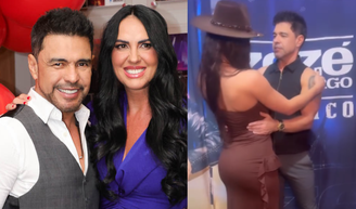 Fã de vídeo polêmico com Zezé Di Camargo diz que o cantor a chamou de linda, mas afasta polêmica: ‘Respeito pela Graciele’.