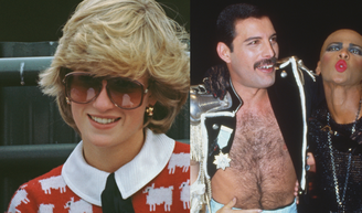 Há 37 anos, princesa Diana usou disfarce inusitado para entrar em boate gay com ninguém menos que Freddie Mercury.